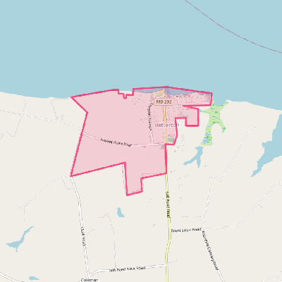 Map of Betterton