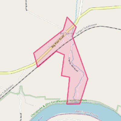 Map of Big Spring