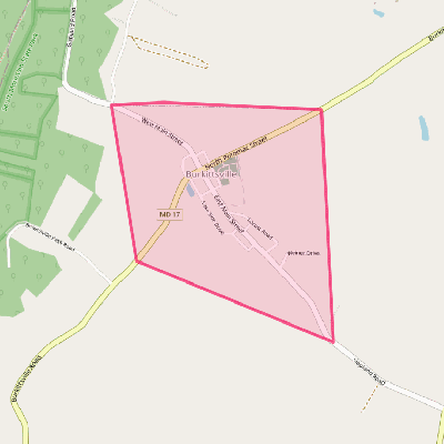 Map of Burkittsville