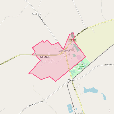 Map of Butlertown