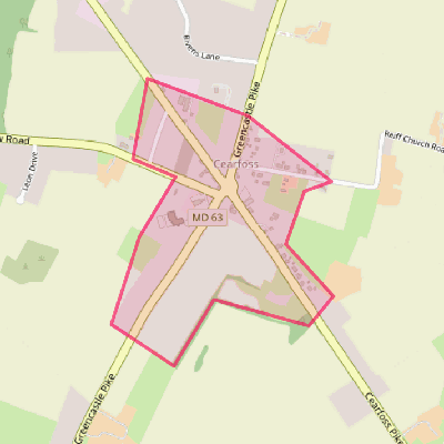 Map of Cearfoss