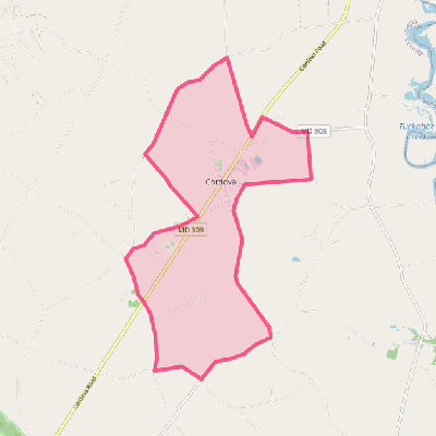 Map of Cordova