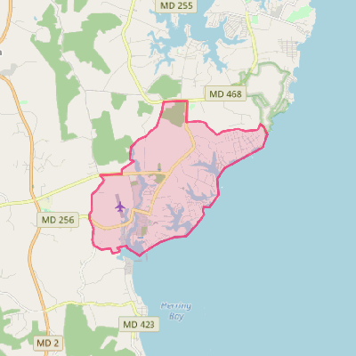 Map of Deale