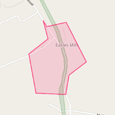 Map of Eakles Mill