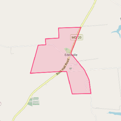 Map of Edesville