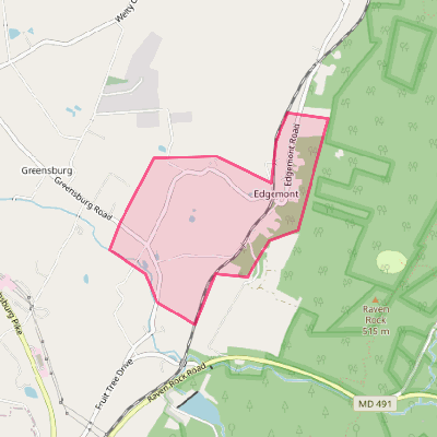 Map of Edgemont