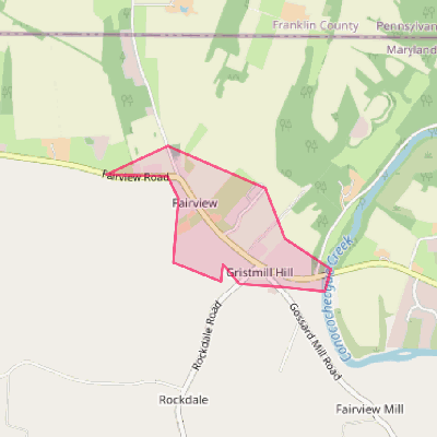 Map of Fairview