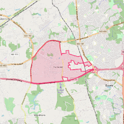 Map of Fairwood