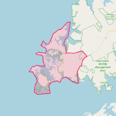 Map of Frenchtown-Rumbly