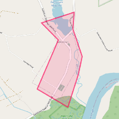 Map of Galestown