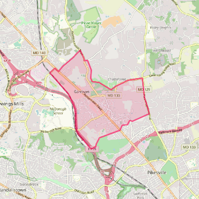 Map of Garrison