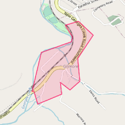 Map of Gilmore