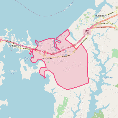 Map of Grasonville