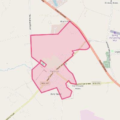 Map of Hebron