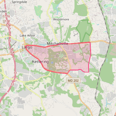 Map of Kettering