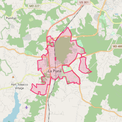 Map of La Plata