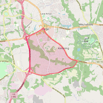 Map of Largo