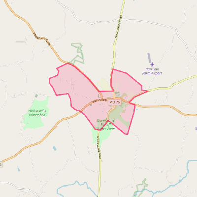 Map of Libertytown