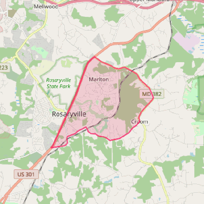 Map of Marlton