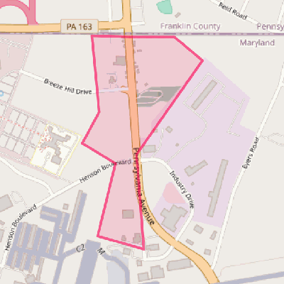 Map of Middleburg