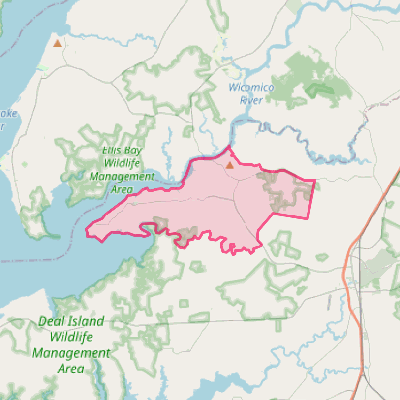 Map of Mount Vernon