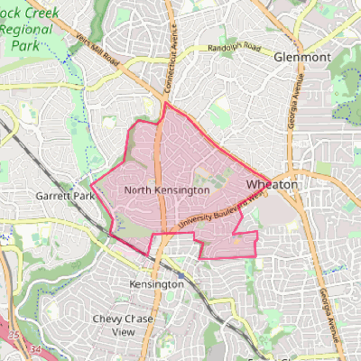 Map of North Kensington