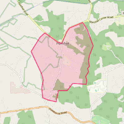 Map of Pomfret