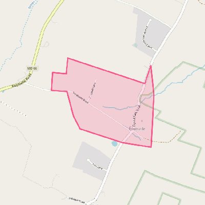 Map of Pondsville