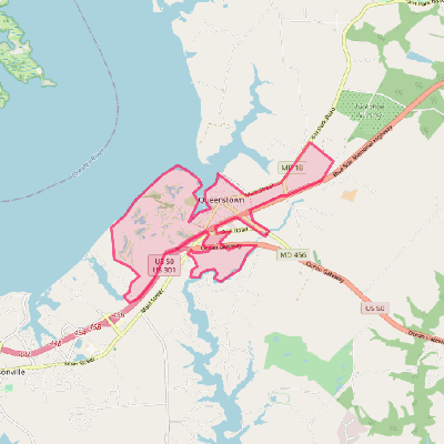 Map of Queenstown