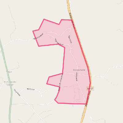 Map of Rohrersville