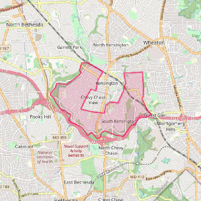 Map of South Kensington