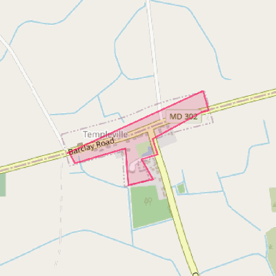 Map of Templeville