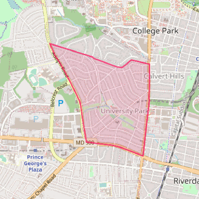 Map of University Park