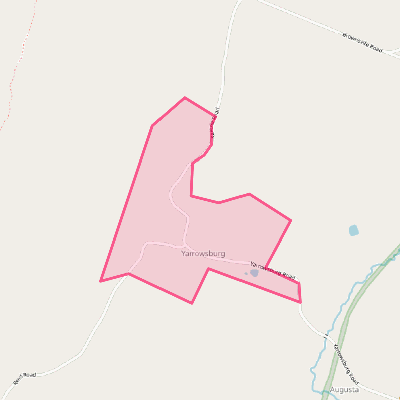 Map of Yarrowsburg