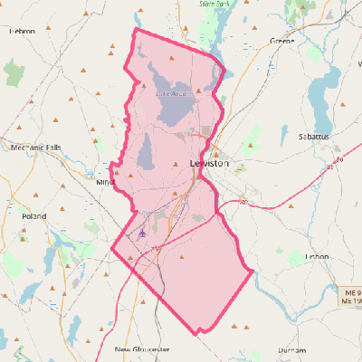 Map of Auburn