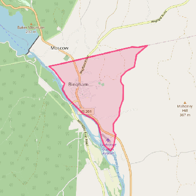 Map of Bingham