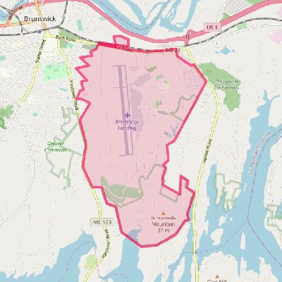 Map of Brunswick Station