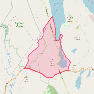 Map of Casco