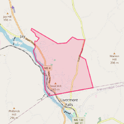 Map of Chisholm