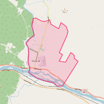 Map of Dixfield