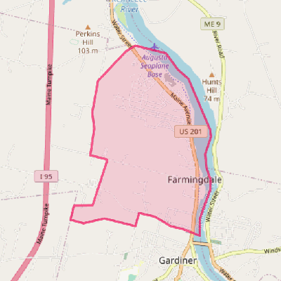 Map of Farmingdale