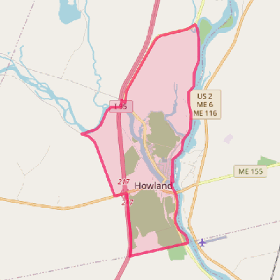 Map of Howland