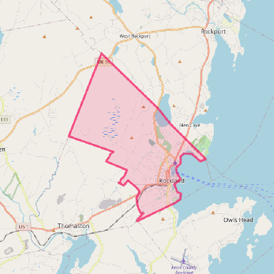 Map of Rockland
