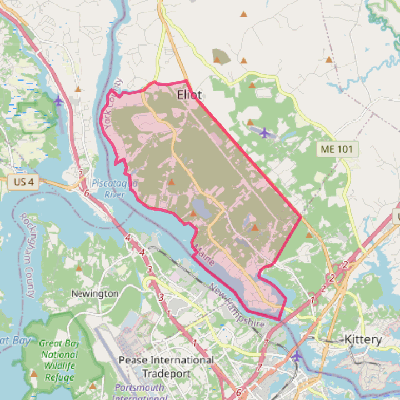 Map of South Eliot