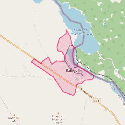 Map of Woodland