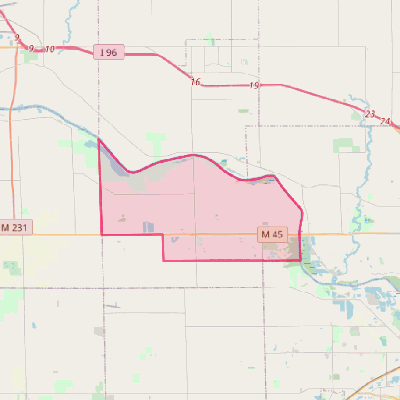 Map of Allendale