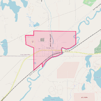 Map of Augusta