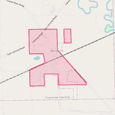 Map of Bancroft