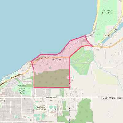 Map of Bay View