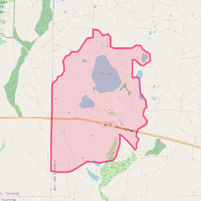 Map of Bear Lake